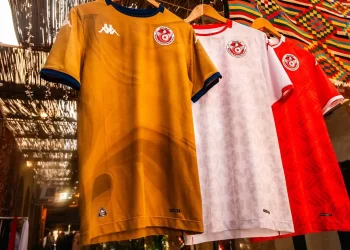 Camisetas Kappa de Túnez Copa Africa 2025